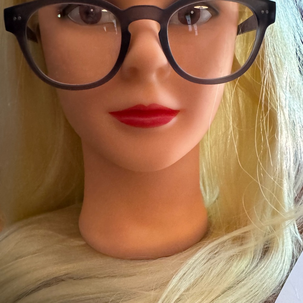 Look Optic women’s readers, Casper Matte Gray, 1.5 power